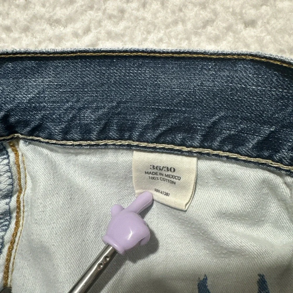 Polo‎ Ralph Lauren Vintage 67 Jeans Men's 36 Blue Denim Distressed Classic Fit